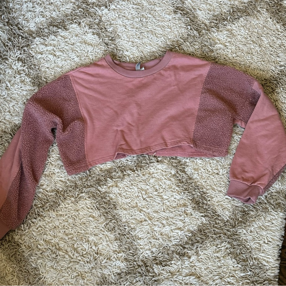 ASOS cropped crewneck (part of a matching set)
